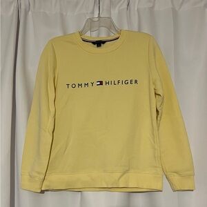 Tommy Hilfiger Yellow Crewneck Sweatshirt